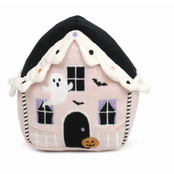 Mon Ami Other - Mon Ami Haunted Pink House Plush Halloween Pastel Goth Ghost Pumpkin Decor